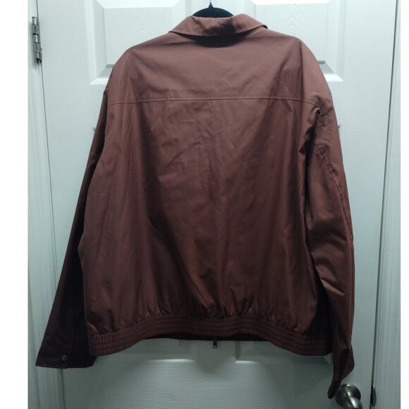 Goodfellow & Co NWT Men's Size XXL Brown Zip-Up Collared Utility Shacket Jacket - Picture 3 of 8